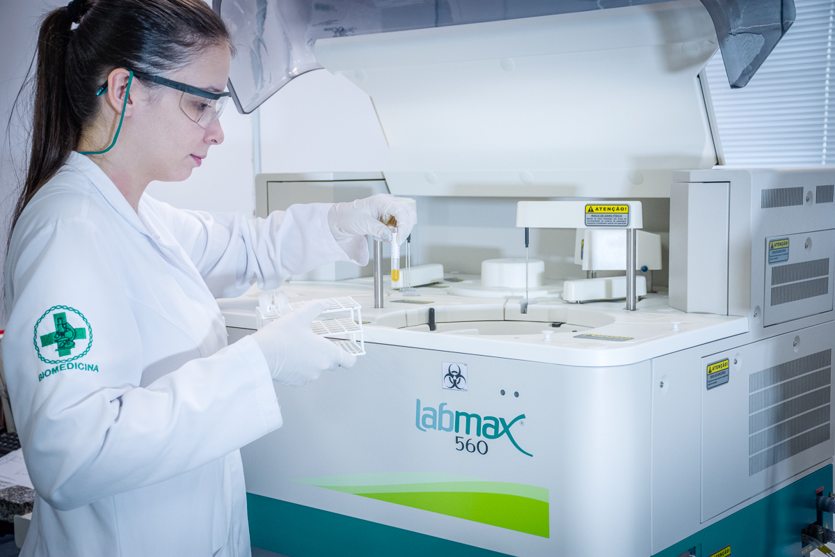 Laboratório bioquímica clínica